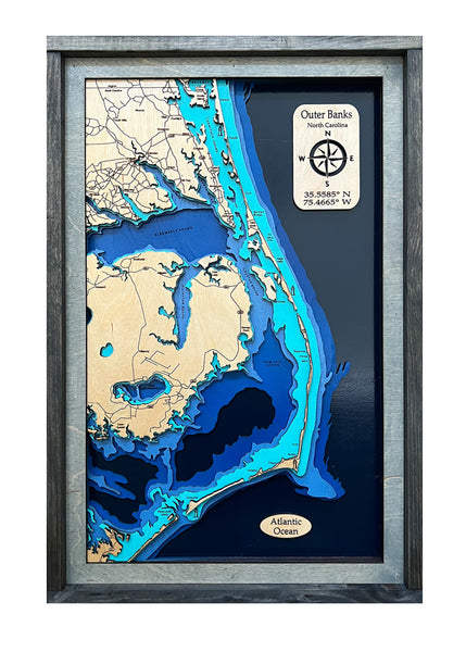 Outer Banks Layered Wall Art