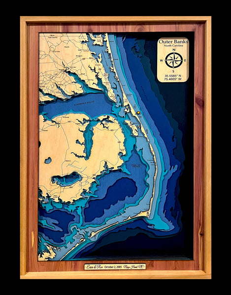 Outer Banks Layered Wall Art