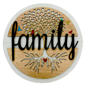 Family Circle Sign